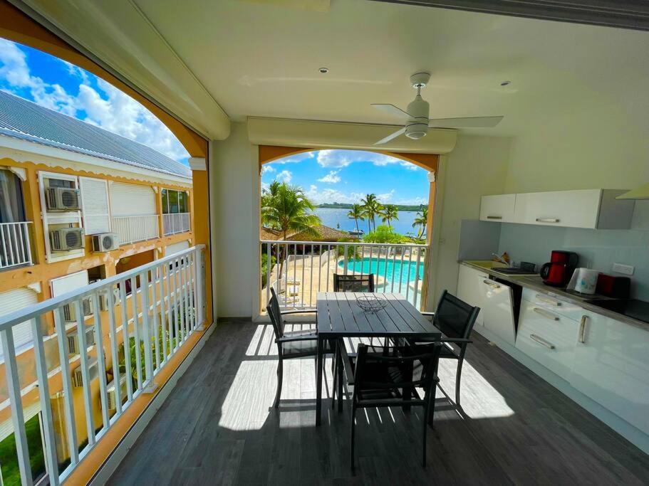 Superbe Studio Lumineux, Vue Sur Piscine Et Mer Baie Nettle Exterior photo